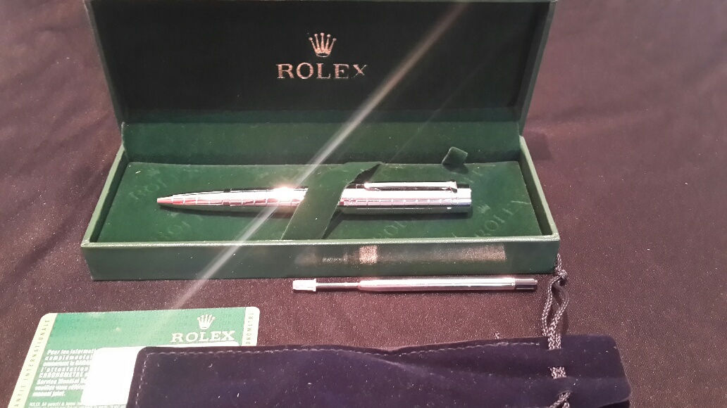 rolex pen silver price